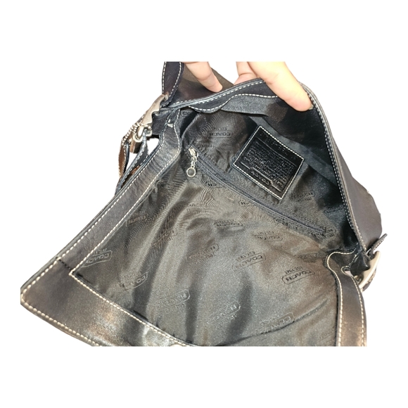 Coach Small Leather Shoulder Bag - Picture 3 of 5